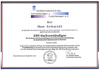 Berufung zum EDV-Sachverständigen