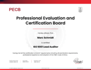 PECB Certified ISO/IEC 27001 Lead Auditor