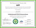 IAPP Certified Information Privacy Professional/Europe (CIPP/E)